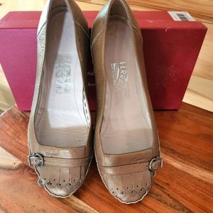 Salvatore Ferragamo Georgy Womens Flats